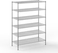 Regal Altair 24" Deep x 54" Wide x 74" Height Wire Shelving Kit | 6-Tier | NSF Commercial Storage Rack Unit