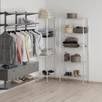 Regal Altair 18" Deep x 30" Wide x 74" Height Wire Shelving Kit | 5-Tier | NSF Commercial Storage Rack Unit