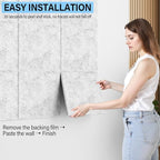 Baysola Large Cork Boards for Walls – 36" x 24" Self Adhesive Felt Wall Tiles, Ideal for Office Black Bulletin Board, Easy to Install Pin Board Photo Board