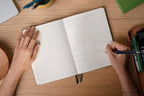 Anecdote 2026 Planner: 52 Week Daily Planner, Yearly, Monthly & Weekly Workflow for Planning Your Success – Vegan Leather Hardcover, Start Anytime & Achieve your Goals - Dutch Blue