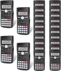 Mr. Pen- Scientific Calculators Bulk, 24 Pack, 2 Line, 240 Functions, 12 Digit Math Calculator Scientific with Protective Hardcover