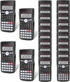 Mr. Pen- Scientific Calculators Bulk, 24 Pack, 2 Line, 240 Functions, 12 Digit Math Calculator Scientific with Protective Hardcover