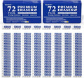 Erasers, Shuttle Art 144 Pack Premium Eraser Bulk, White Erasers Classroom Set for Kids Teachers as School and Office Supplies