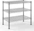Regal Altair 18" Deep x 30" Wide x 27" Height Wire Shelving Kit | 3-Tier | NSF Commercial Storage Rack Unit
