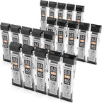Nicpro 1200 PCS Lead Refills 0.5mm HB #2 Break Resistant Mechanical Pencil Refills 0.5 mm, 60 Pack Per Tube, 20 Tubes