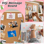 78 Pieces Push Pins Set Cute Thumb Tacks Decorative Flower Push Pins for Wall Cork Board Bulletin Boards with Storage Box（Pink Style）