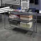 Regal Altair 14" Deep x 42" Wide x 27" Height Wire Shelving Kit | 3-Tier | NSF Commercial Storage Rack Unit