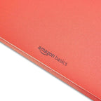 Amazon Basics Heavy Duty Colorful Plastic Folders with 2 Pockets for Letter Size Paper, Pack of 12, Assorted Colors