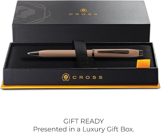 Cross Century II Earthy Beige with Black PVD Appointments Ballpoint Pen