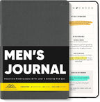PRODUCTIVITY STORE Better Man Journal - Gratitude Journal – 5 Minute Journal - Reflection Manifestation Journal for Mindfulness & Self Care Journal – Goal/Guided Gratitude Journal for Men