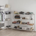 Regal Altair 21" Deep x 72" Wide x 54" Height Wire Shelving Kit | 4-Tier | NSF Commercial Storage Rack Unit