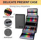 120 Color Gel Pens for Adult Coloring Books,1.0mm Bullet Tip Acrylic Gel Pens,Glitter Colored Gel Pens Set,Large Capacity Artist Maker Pens for Drawing Doodling Journaling, Art Supplies and DIY Crafts