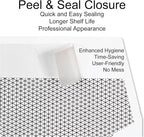 1000#10 Custom Printed Envelopes, White, Single Left Window, Self Seal, Security Tinted, Text and Logo Customization, Size 4-1/8 x 9-1/2 Inches, 24 LB
