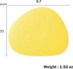 GREEDY FARMERS Mouse pad, Non-Slip Washable Waterproof Computer Mouse pad (Lemon Butter Cream)