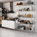 Regal Altair 24" Deep x 60" Wide x 86" Height Wire Shelving Kit | 5-Tier | NSF Commercial Storage Rack Unit