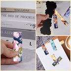 30 Pcs Fire Dragon Magnetic Bookmarks - Dragon Merchandise, Cool Animal Page Book Marker, Waterproof Bookmark as Party Favor, Student Rewards, Book Lover Reading Gifts