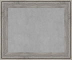 Amanti Art Grey Framed Magnetic Board 21x25 Small Vision Board for use with Magnets, 100% Metal Sheet to Display Items as Office Decor or for Home Organization in mudroom, Kitchen or Kids Room