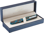 Conklin All American Fountain Pen in Southwest Turquoise – Medium Nib, Versatile Design & Superior Craftsmanship – Ideal Gift for Professionals & Pen Collectors