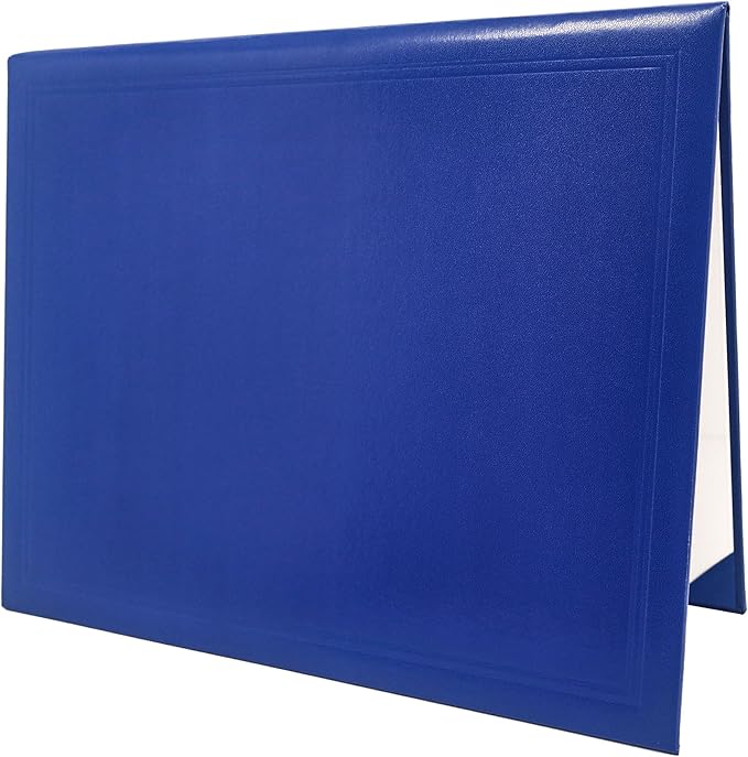 GraduationMall 11"x14" Smooth Padded Diploma Cover Certificate Holder Royal