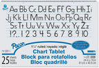 Pacon® Chart Tablet, 24" x 16", 1 1/2" Ruled, 25 Sheets
