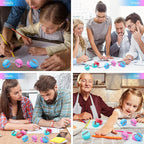 Fainne 800 Pcs Pencil Sharpeners Bulk for Kids Colorful Manual Pencil Sharpeners Compact Portable Handheld Crayon Back to School Supplies for Kids Students Home Office Classroom Prizes(Bright Color)