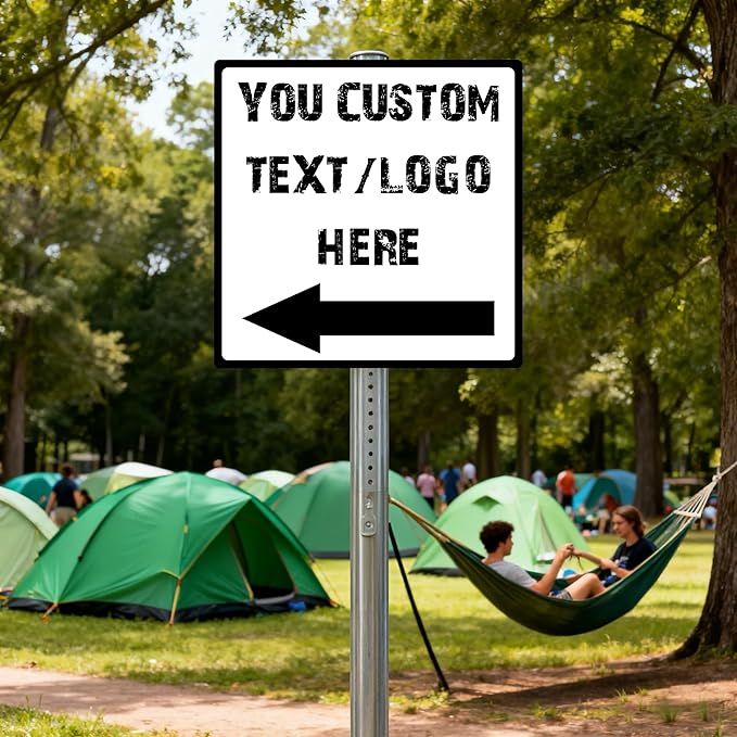 Custom Square Road Arrow Signs - 36 * 36 inches - Highly reflective, suitable for municipal roads and construction sites