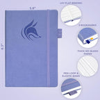 Clever Fox Dated Planner 2026-2027 – Weekly Life Planner Notebook for Time Management – Planner with Habits Tracker & To-Do List (Lavender)