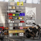 Regal Altair 18" Deep x 54" Wide x 96" Height Wire Shelving Kit | 10-Tier | NSF Commercial Storage Rack Unit
