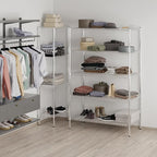 Regal Altair 24" Deep x 48" Wide x 74" Height Wire Shelving Kit | 5-Tier | NSF Commercial Storage Rack Unit