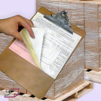 NextDayLabels - Short Form Straight Bill of Lading, 8-1/2 x 7", 3 Part NCR Carbonless White/Canary/Pink, 200 Sets