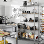 Regal Altair 21" Deep x 42" Wide x 86" Height Wire Shelving Kit | 5-Tier | NSF Commercial Storage Rack Unit