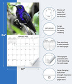 2026 Hummingbirds Monthly Wall Calendar | Animals Calendar 2025-2026