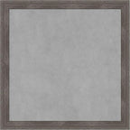 Amanti Art Grey Framed Magnetic Board 23x23 Medium Vision Board for use with Magnets, 100% Metal Sheet to Display Items as Office Decor or for Home Organization in mudroom, Kitchen or Kids Room
