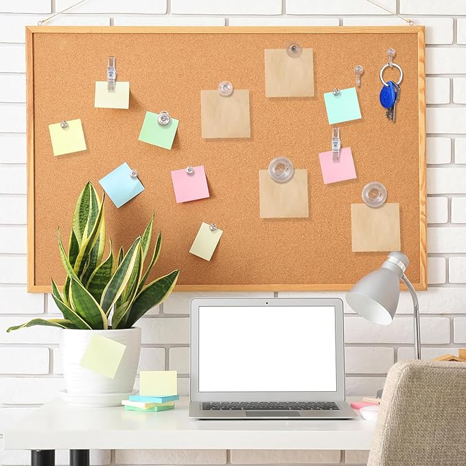 600 Pcs Decorative Push Pins, Clear Thumb Tacks 6 Types Cute Push Pin Clips for Bulletin Board Wall Cork Board Colorful Classroom Decor Teacher Must Haves Supplies School Crafts Project