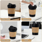 Soddeph 0.9 Gallon Desktop Trash Can with Swing Lid, Small Plastic Waste Bin for Desk, Coffee Table, or Vanity,Mini Countertop Trash Can for Office or Bathroom (Black)