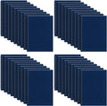 Yahenda Spiral Notebook Bulk A5 Journal Lined 8.3'' x 5.5'' Writing Composition Paper Small Notepad Subject Notebook for Students Office Business Back to School Supplies(Deep Blue,36 Pcs)