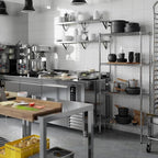 Regal Altair 14" Deep x 30" Wide x 64" Height Wire Shelving Kit | 4-Tier | NSF Commercial Storage Rack Unit
