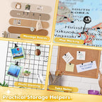 GOOLADA 315Pcs Decorative Push Pins,5 Style Cork Board Pins, Black Metal Push Pins, Push Pin Clips for Bulletin Board, Cute Thumb Tacks, Black Office Supplies for School and Home