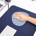 GREEDY FARMERS Mouse pad, Non-Slip Washable Waterproof Computer Mouse pad (Baby Blue)