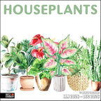 RED EMBER Houseplants 2026 Wall Calendar 12 Month | 12" x 24" Open | Thick & Sturdy Paper | Holiday Gift | Art Nature Calendar 2026