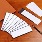 EEOYU Magnetic Label Holders with Magnets, Data Card Holders with Clear Plastic Protectors, Set of 30 (0.8 x 3 Inch)
