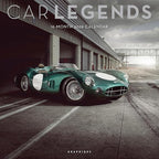 Graphique 2026 Car Legends Wall Calendar | 12” x 12” | Thick Paper | Home & Office Organizer | Large Monthly Grid | 3 Languages & Marked Holidays | 4 Month Preview Page for 2027