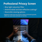 Kensington MagPro™ Magnetic Laptop Privacy Screen 15.6 inch, Removable 16:9 Laptop Privacy Filter Shield, Anti-Glare, Blue Ray Reduction, Compatible with HP/Dell/Acer/Asus/Lenovo (K58353WW)