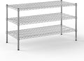 Regal Altair 21" Deep x 48" Wide x 27" Height Wire Shelving Kit | 3-Tier | NSF Commercial Storage Rack Unit
