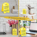 Smilelife Funny Office Cubicle Decor We're Having A Team Meeting Desk Sign Team Office Gag Gifts for Coworker Teammate Employee Boss Manager