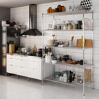 Regal Altair 24" Deep x 54" Wide x 86" Height Wire Shelving Kit | 5-Tier | NSF Commercial Storage Rack Unit