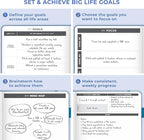 Clever Fox Planner Large – Undated Weekly & Monthly Planner for Productivity, Time Management & Goals – Organizer Journal – 7x10” (Mystic Blue)