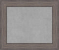 Amanti Art Grey Framed Magnetic Board 21x25 Small Vision Board for use with Magnets, 100% Metal Sheet to Display Items as Office Decor or for Home Organization in mudroom, Kitchen or Kids Room