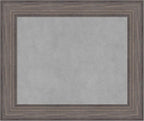 Amanti Art Grey Framed Magnetic Board 21x25 Small Vision Board for use with Magnets, 100% Metal Sheet to Display Items as Office Decor or for Home Organization in mudroom, Kitchen or Kids Room
