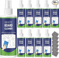 Dansib 10 Pack Non-Toxic Whiteboard Cleaner 8.5fl oz Dry Erase Board Cleaner with 6 Cloths Non-Toxic Dry Erase Cleaning Spray Removes Stubborn Marks from Whiteboards